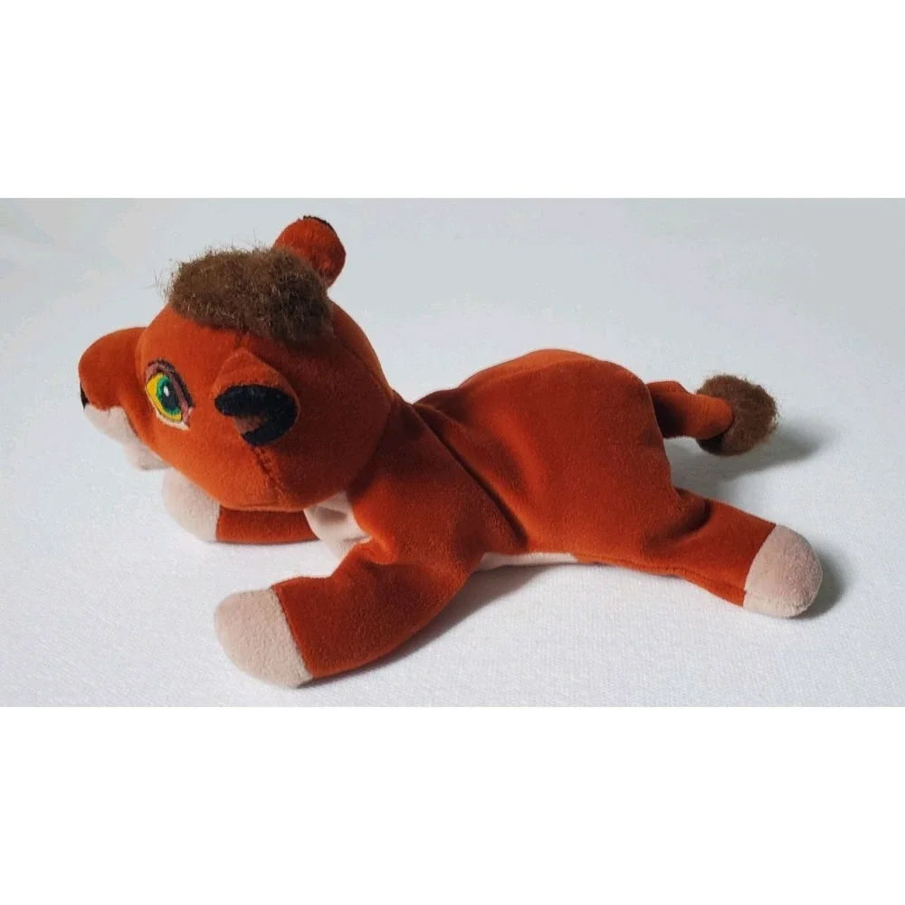 Vtg Disney Store Kovu Lion King 2 & Bagheera Jungle Book Mini Bean Bag Plush Lot